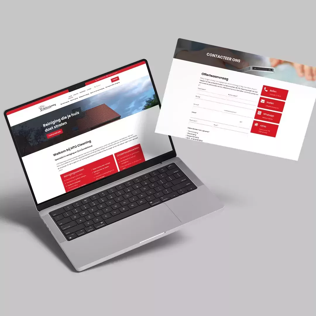 Project HTO Cleaning – website